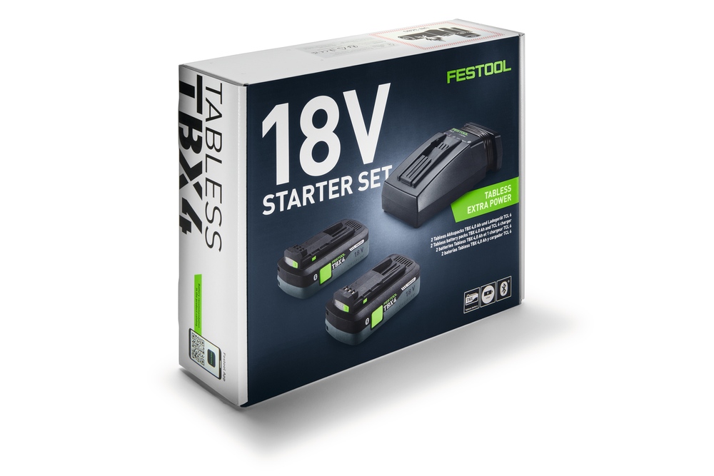 Енергетичний комплект Energie-Set 18V 2xTBX4/TCL6 Festool 578731 578731 фото