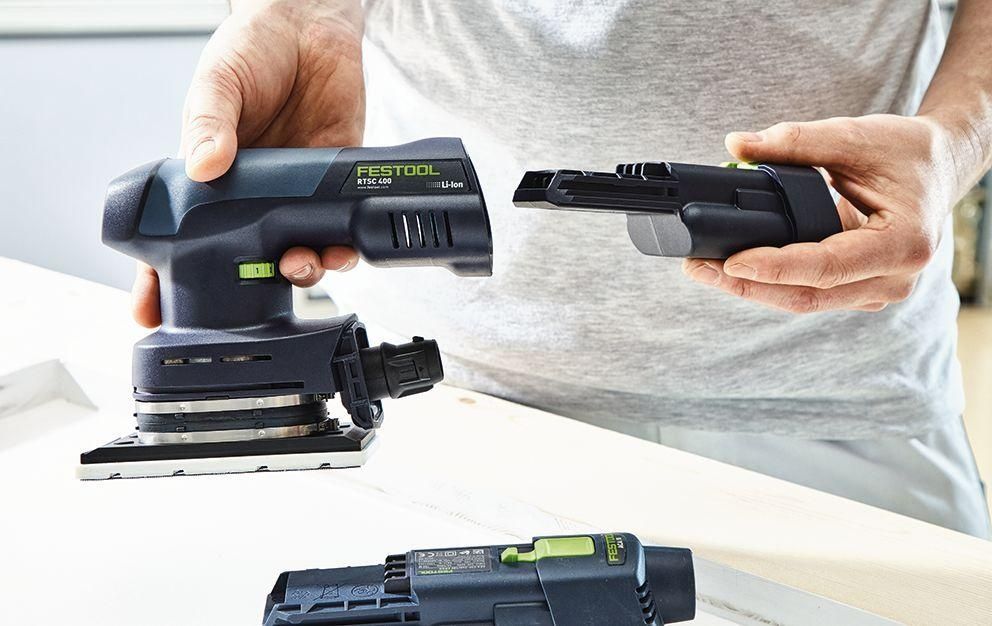 Аккумуляторная шлифовальная машинка Rutscher RTSC 400-Basic Festool 576347 576347 фото