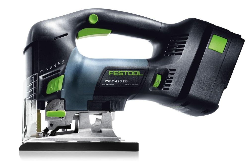 Лобзик маятниковий акумуляторний CARVEX PSBC 420 HPC 4.0 EBI-Plus Festool 576532 576532 фото