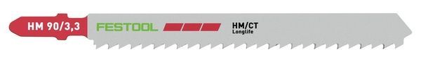 Пильное полотно для лобзика PLASTICS Laminate HM 90/3.3 Festool 204269 204269 фото