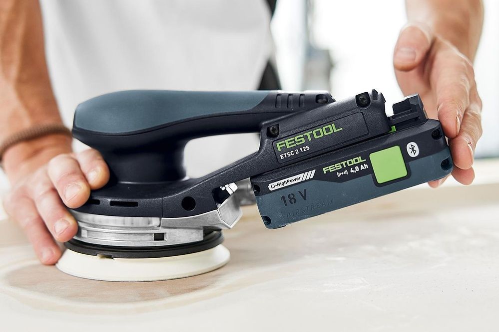 Акумуляторна ексцентрикова шліфувальна машинка ETSC 2 150 4.0 I-Plus&nbsp;Festool 577726 577726 фото