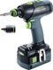 Акумуляторний дриль-шурупокрут T 18+3 Li 5.0 Plus Festool Фестул 574756 574756 фото 2