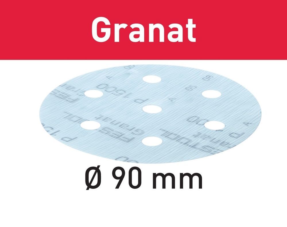 Шліфувальні круги 1 штука Granat STF D90/6 P1200 GR/1 Festool 498329/1 498329/1 фото