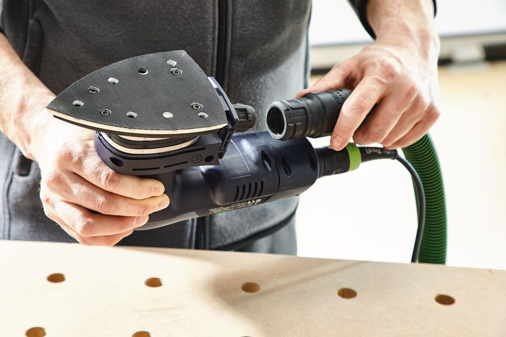 Акумуляторна дельтоподібна шліфувальна машинка DTSC 400 3.0 I-Set Festool 578138 578138 фото