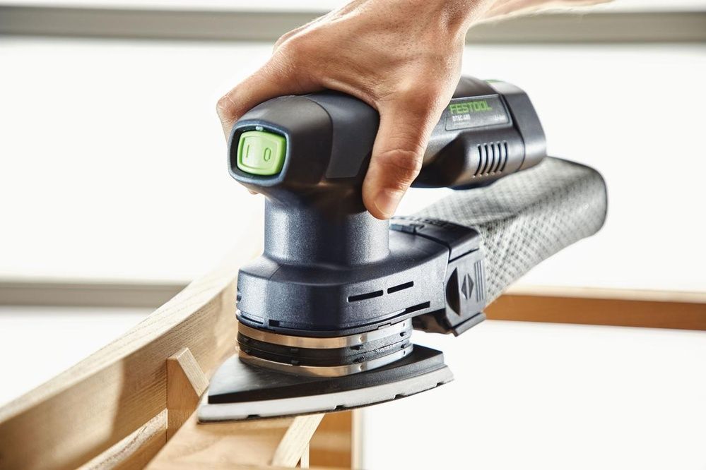 Акумуляторна дельтоподібна шліфувальна машинка DTSC 400 3.0 I-Set Festool 578138 578138 фото
