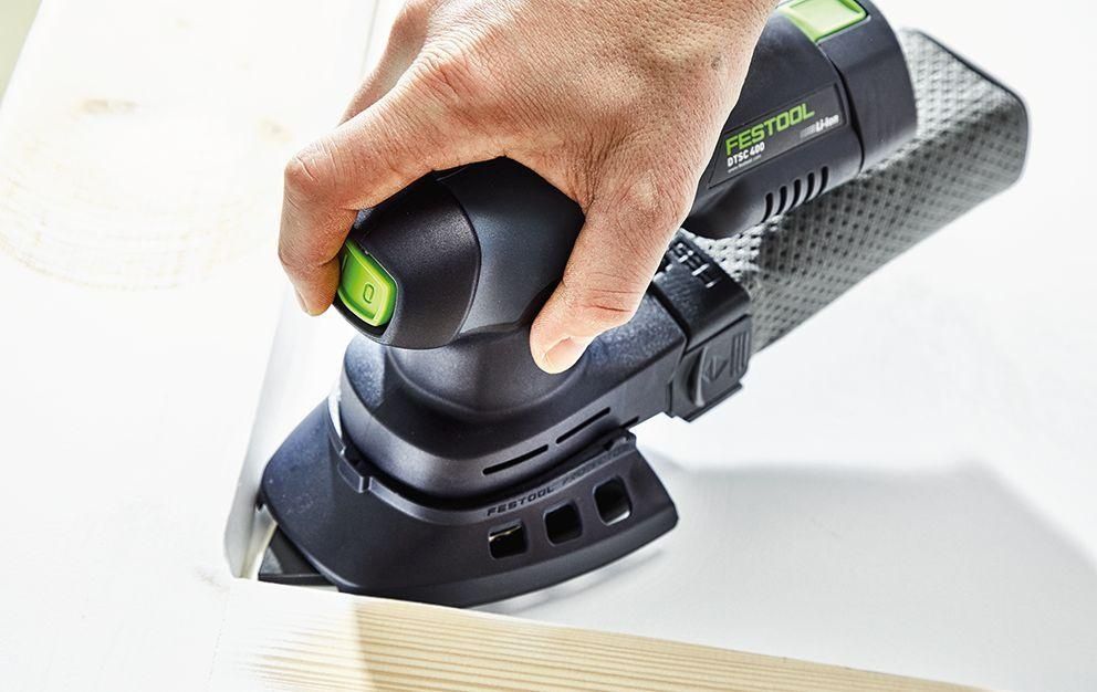 Акумуляторна дельтоподібна шліфувальна машинка DTSC 400 3.0 I-Set Festool 578138 578138 фото