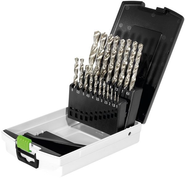 Набор свёрел по стали в кассете HSS D 1-10 Sort/19 Festool 498981 498981 фото