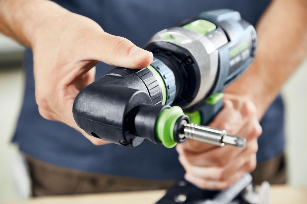 Аккумуляторная ударная дрель-шуруповёрт QUADRIVE TPC 18/4-Basic-Set Festool 577625 577625 фото