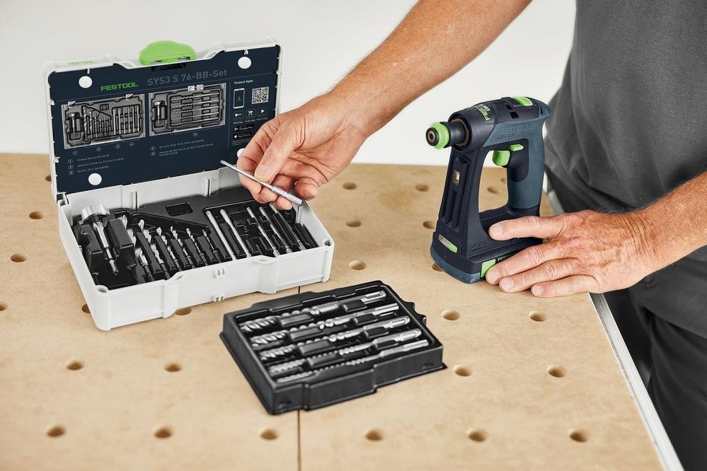 Набір біт і свердел SYS3 S 76-BB-Set Festool 578119 578119 фото