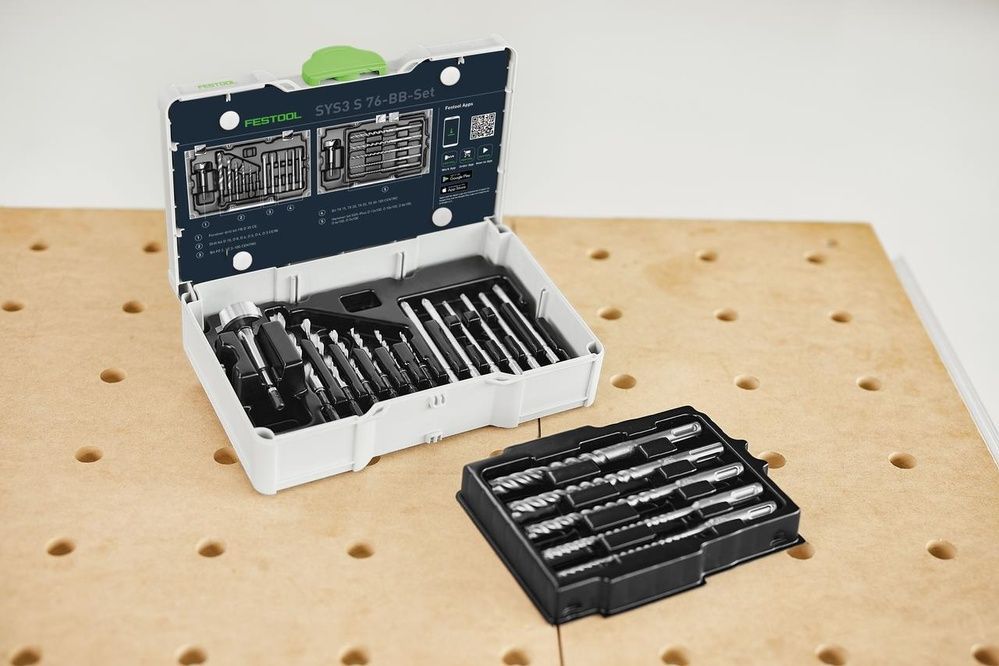 Набір біт і свердел SYS3 S 76-BB-Set Festool 578119 578119 фото