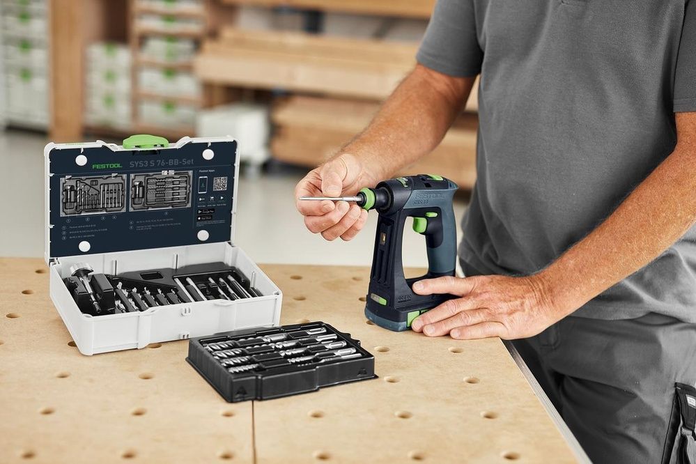 Набір біт і свердел SYS3 S 76-BB-Set Festool 578119 578119 фото