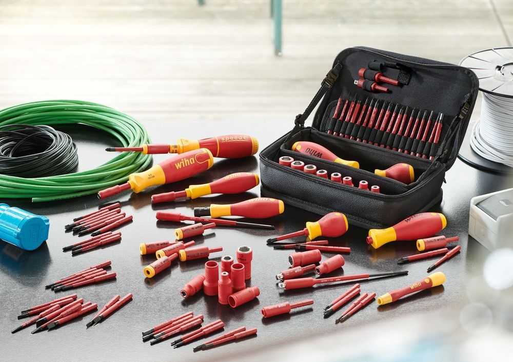 Біта 3.0 мм шліц SoftFinish electric slimBit Wiha 34579 34579 фото