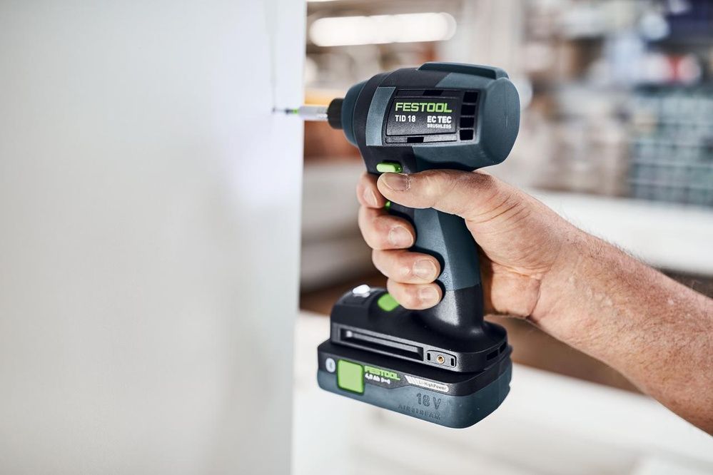 Аккумуляторный ударный импульсный шуруповёрт TID 18-Basic Festool 576481 576481 фото
