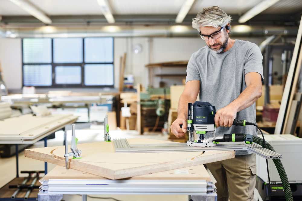 Витяжний кожух з модулем підсвічування LM-OF 1400 Festool 578683 578683 фото