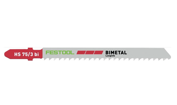Пильное полотно для лобзика BiMetall HS 75/3 BI/5 Festool 486554 486554 фото