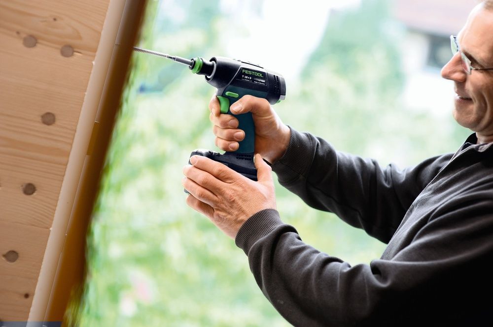 Акумуляторний дриль-шурупокрут T 18+3 Li Basic Festool Фестул 576448 576448 фото