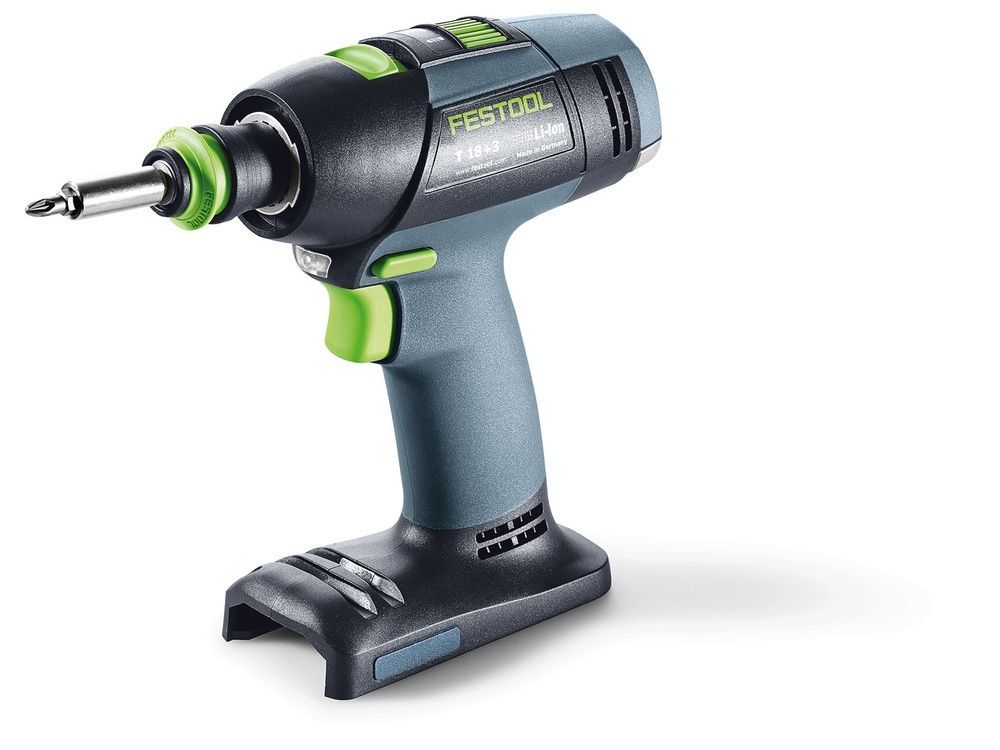 Акумуляторний дриль-шурупокрут T 18+3 Li Basic Festool Фестул 576448 576448 фото