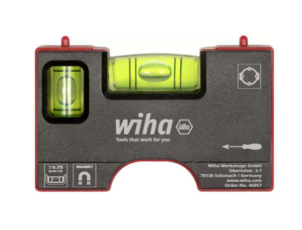 Мини-уровень с магнитом Pocket Wiha 46957 46957 фото