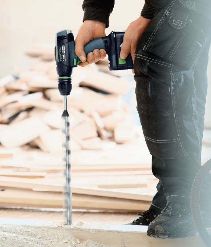 Акумуляторний дриль-шурупокрут T 18+3 Li Basic Festool Фестул 576448 576448 фото