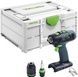 Акумуляторний дриль-шурупокрут T 18+3 Li Basic Festool Фестул 576448 576448 фото 1