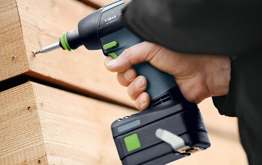 Акумуляторний дриль-шурупокрут T 18+3 Li Basic Festool Фестул 576448 576448 фото