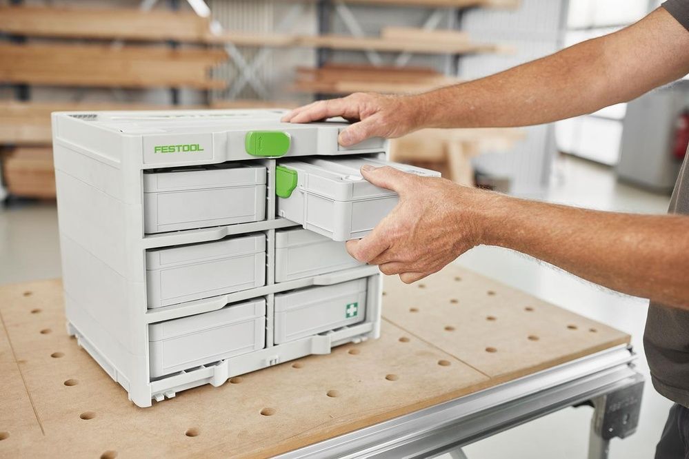 Контейнер для систейнеров&sup3; SYS3-RK/6 M 337-Set Festool 577816 577816 фото