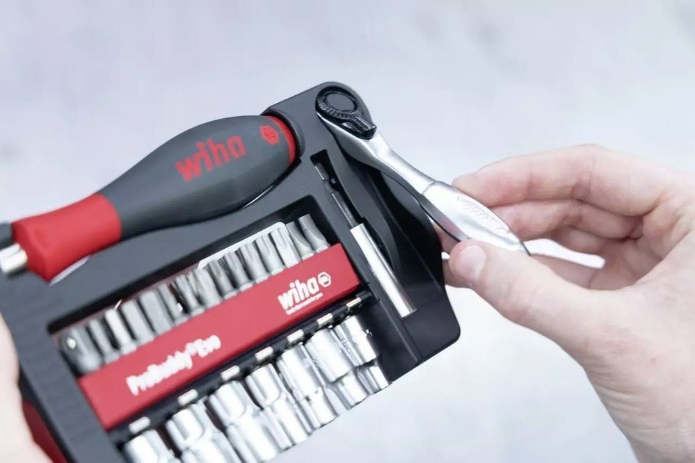 Комплект бит и торцевых головок ProBuddy&reg; Evo Wiha 46960 46960 фото
