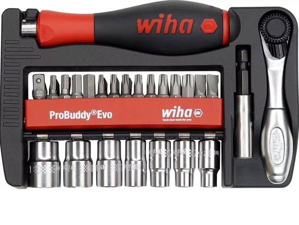 Комплект бит и торцевых головок ProBuddy&reg; Evo Wiha 46960 46960 фото