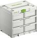 Контейнер для систейнеров&sup3; SYS3-RK/6 M 337-Set Festool 577816 577816 фото 2