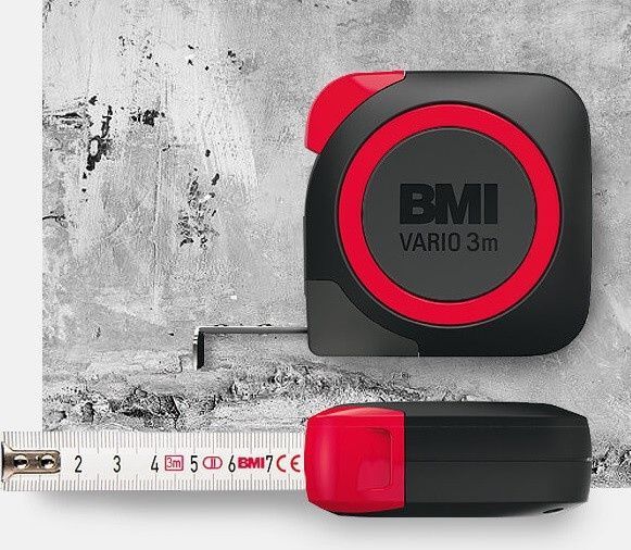 Рулетка измерительная профессиональная 3 метра II класс точности Vario BMI 411341120 411341120 фото