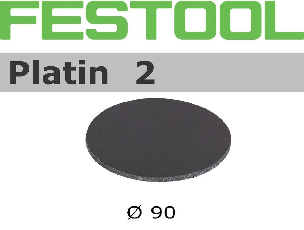 Шлифовальные круги Platin 2 STF D 90/0 S4000 PL2/15 Festool 498325 498325 фото