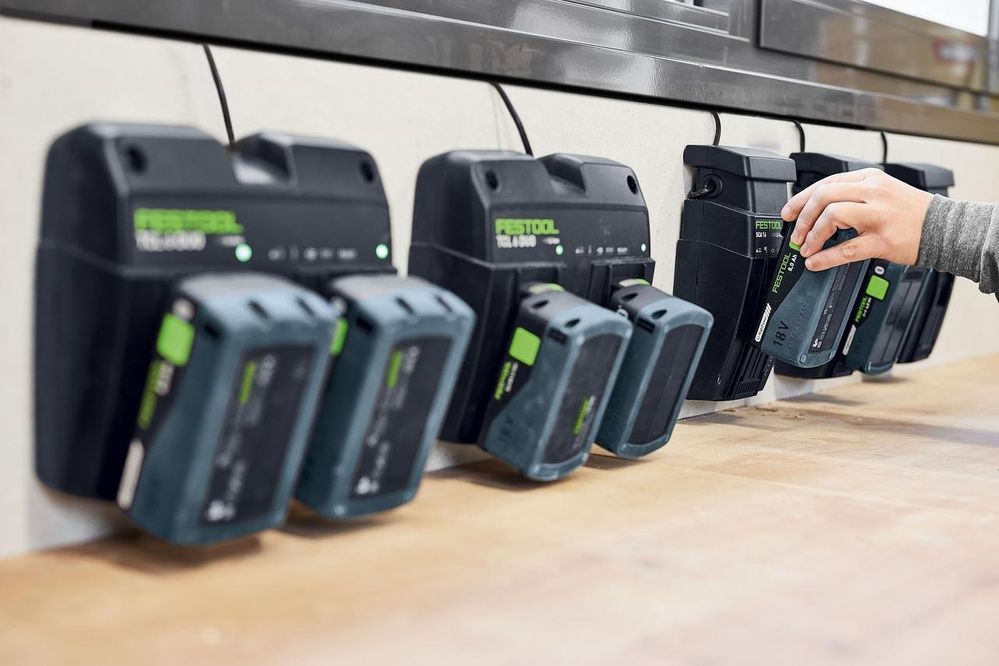 Энергетический комплект Energie-Set SYS 18V 4x5.0/TCL 6 DUO Festool 577709 577709 фото