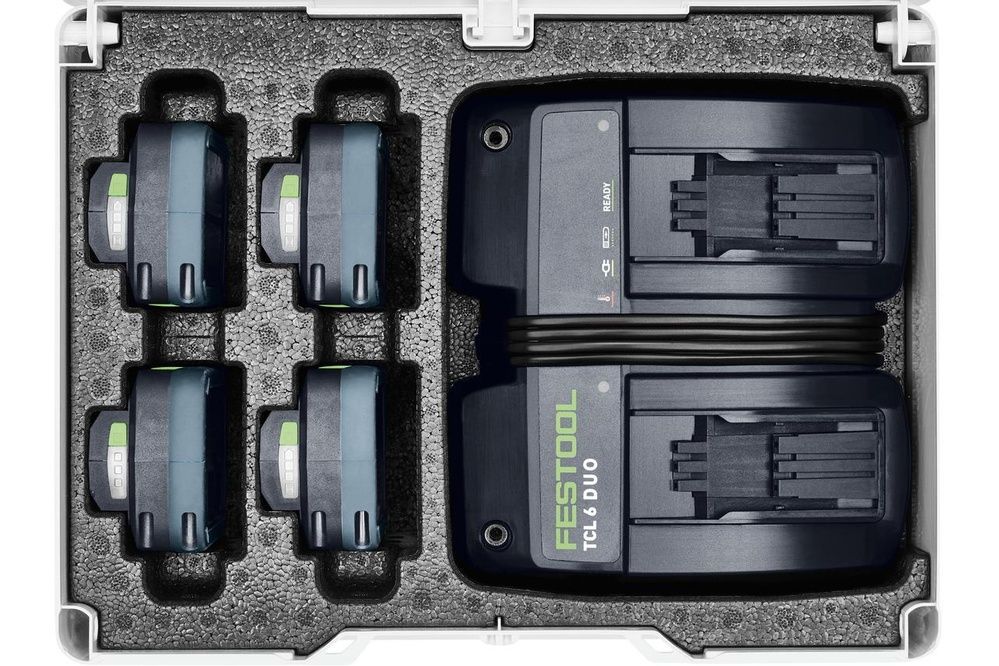 Энергетический комплект Energie-Set SYS 18V 4x5.0/TCL 6 DUO Festool 577709 577709 фото
