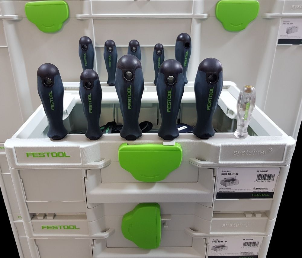 Інструментальний ящик у форматі систейнера&sup3; ToolBox SYS3 TB M 137 Festool 204865 204865 фото
