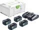 Энергетический комплект Energie-Set SYS 18V 4x5.0/TCL 6 DUO Festool 577709 577709 фото 1