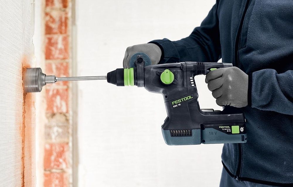 Перфоратор акумуляторний комбінований KHC 18 EB-Basic Festool 577447LE 577447LE фото