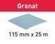Шлифовальный материал в рулоне 115 мм x 25 м P180 GR SOFT Granat Festool 497093 497093 фото 2
