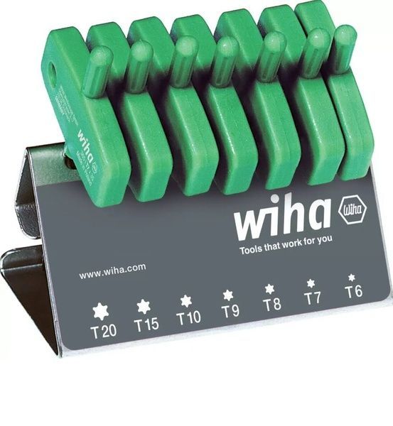 Набір викруток TORX&reg; з ручкою-ключиком Wiha 25624 25624 фото