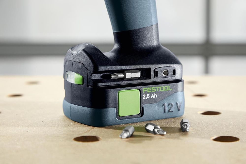 Акумуляторний дриль-шурупокрут&nbsp;TXS 12 2.5-Set Festool 576874 576874 фото