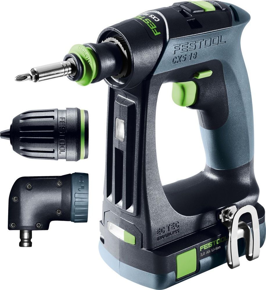 Акумуляторний дриль-шурупокрут CXS 18 C 3.0-Set Festool 576884 576884 фото