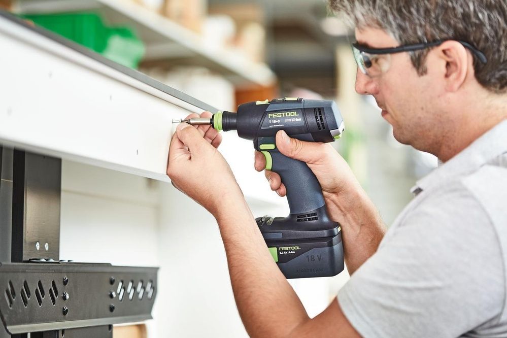 Акумуляторний дриль-шурупокрут T 18+3 HPC 4.0 I-Set Festool 577609 577609 фото