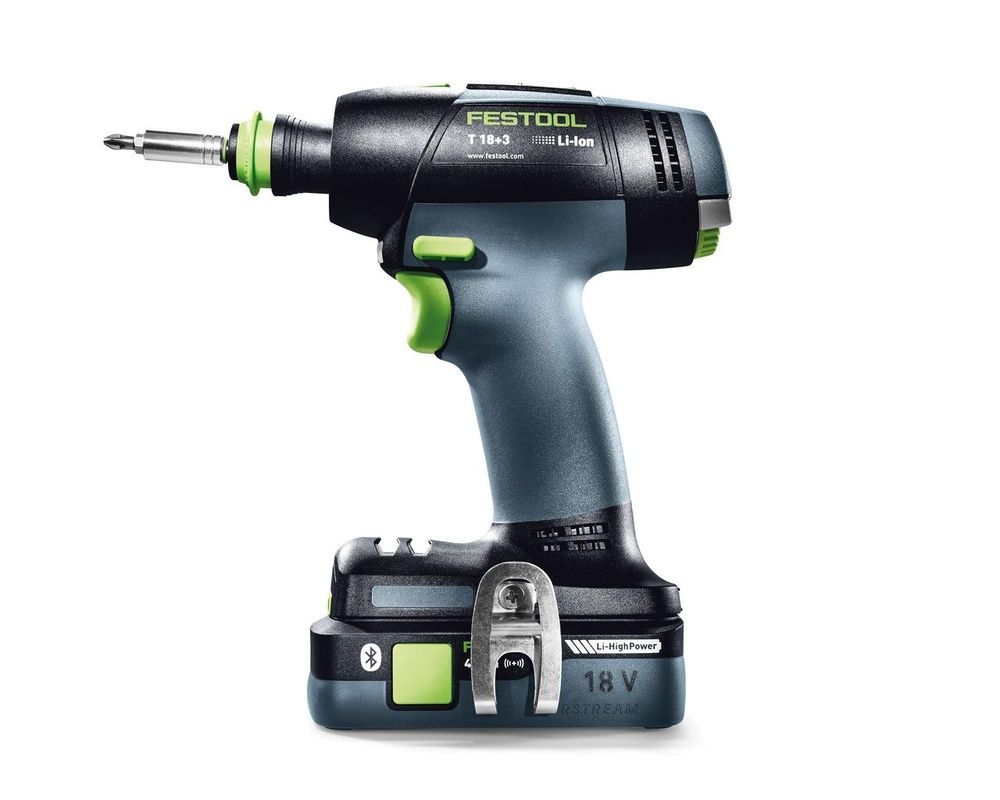 Акумуляторний дриль-шурупокрут T 18+3 HPC 4.0 I-Set Festool 577609 577609 фото