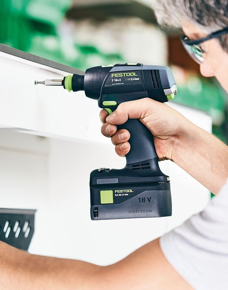 Акумуляторний дриль-шурупокрут T 18+3 HPC 4.0 I-Set Festool 577609 577609 фото