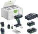 Акумуляторний дриль-шурупокрут T 18+3 HPC 4.0 I-Set Festool 577609 577609 фото 1