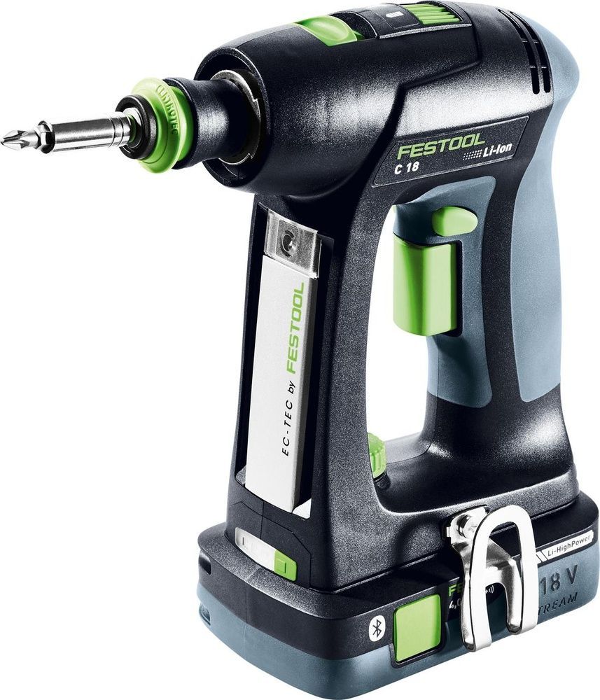 Акумуляторний дриль-шурупокрут C 18 HPC 4.0 I-Set Festool 577617 577617 фото