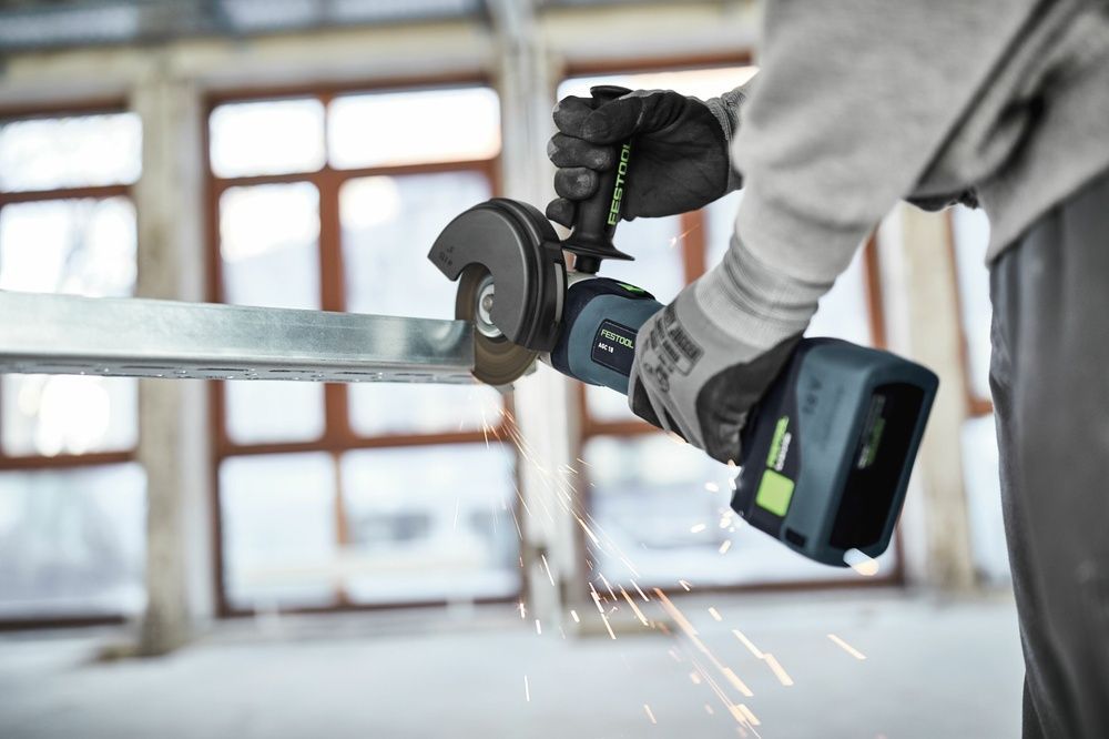 Аккумуляторная угловая шлифовальная машинка AGC 18-125 5.0 EBI-Plus Festool 577700 577700 фото