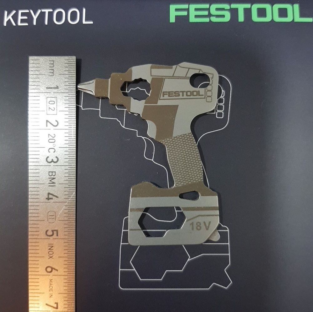 Брелок мульти-инструмент Keytool KT-TPC-FT1 Festool 577221 577221 фото