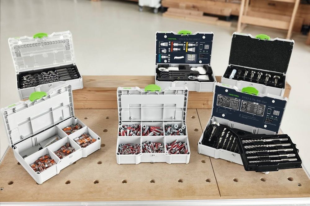 Набір спіральних бурів SYS3 S 76-SB CE-SORT/6 Festool 578111 578111 фото
