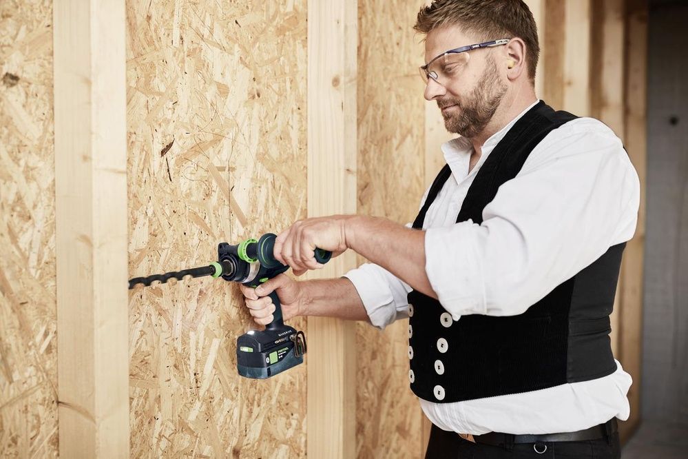 Акумуляторний ударний дриль-шурупокрут QUADRIVE TPC 18/4 5.0/4.0 I-Set Festool 577621 577621 фото
