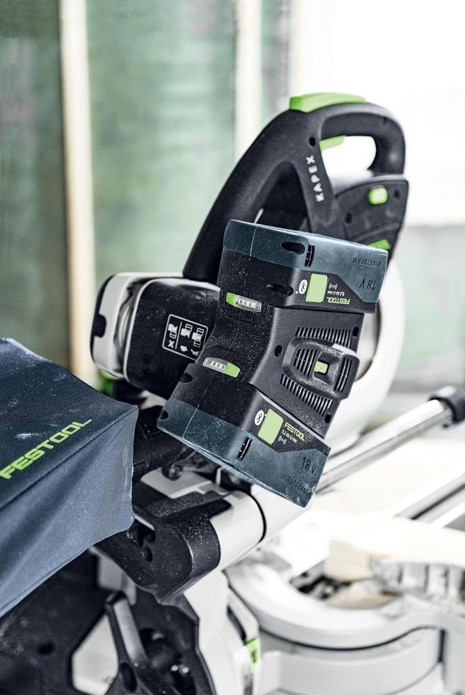 Пила торцювальна з протяжкою акумуляторна KAPEX KSC 60 EB-Basic Festool 577775 577775 фото
